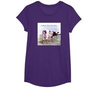 Pink Floyd Atom Heart Mother Maglietta, Ragazze, Viola, XS