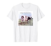 Pink Floyd Atom Heart Mother Maglietta, Uomo, Bianco, 4XL