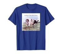 Pink Floyd Atom Heart Mother Maglietta, Uomo, Blu Reale, S