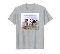 Pink Floyd Atom Heart Mother Maglietta, Uomo, Grigio Melange, XXL