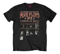 Pink Floyd Carnegie '72 autorizzato Uomo maglietta