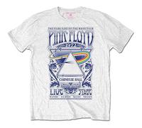 Pink Floyd Carnegie Hall Poster Ufficiale Uomo Maglietta Unisex (X-Large)