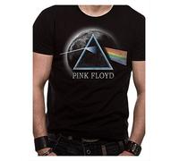 Pink Floyd - CID - T-Shirt Pink Floyd Dark Side Moon,S,Uomo, Nero
