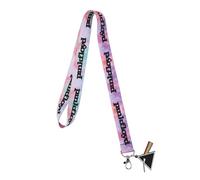 Pink Floyd - Cordino con logo ripetuto e prisma e custodia per documento d'identità