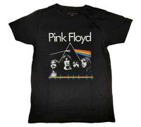 Pink Floyd Dark Side Of The Moon Band & Pulse autorizzato Uomo maglietta