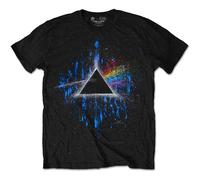 Pink Floyd Dark Side of the Moon Paint autorizzato Uomo maglietta