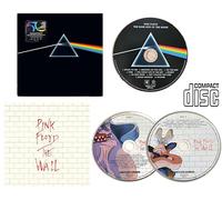 Pink Floyd - Dark Side of the Moon Remastered for the 50th Anniverary + The Wall [CD 2-Pack]