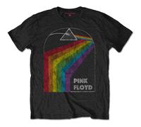 Pink Floyd - T-Shirt # S Black Unisex # Dark Side Of The Moon 1972 Tour