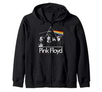 Pink Floyd Dark Side Prism Rainbow Classic Rock Felpa con Cappuccio