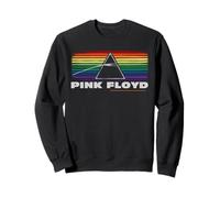 Pink Floyd Dark Side Triangolo Rainbow Lines Felpa