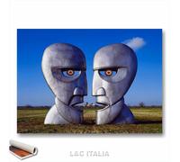 Pink Floyd Division bell STAMPA SU TELA 70x50 PER QUADRO ARREDAMENTO CASA ALBUM