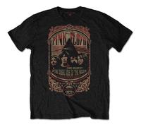 Pink Floyd Dsotm Vivere IN Portsmouth 72 Ufficiale Merce T-Shirt M/L/XL - Nuovo