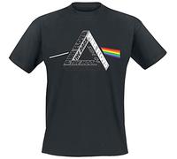 Pink Floyd Escher Uomo T-Shirt Nero L 100% Cotone Regular
