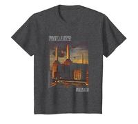 Pink Floyd Faded Animals Maglietta, Bambini, Grigio Scuro, 8 Anni