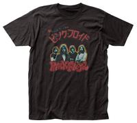 Pink Floyd Giapponese Singolo Groovy Psichedelico Rock Uomo Con Maglia Tee PF77