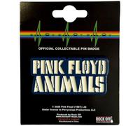 PINK FLOYD - Logo ANIMALS - Spilla Smaltata Per Risvolto/Cappello - Nuova