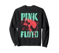 Pink Floyd Pig Retro Rock Band Animali Tema Felpa