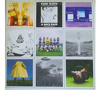 PINK FLOYD - PINK FLOYD, A nice pair. A saucerful of secrets. The piper at the gates of dawn. Very rare. W.R.Phang on front cover. First UK pressing 1973. Handwritten matrix The Gramophone Co. EMI Harvest.