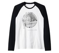 Pink Floyd Pink Floyd - Delicata Silhouette di Tuono sonoro Maglia con Maniche Raglan