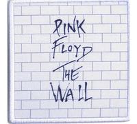 Pink Floyd - Pink Floyd Patch The Wall Band Logo Nuovo Ufficiale Bianca Printed Iron On Size Accessory Size