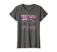 Pink Floyd Pink Four Maglietta, Donna, Asfalto, XL