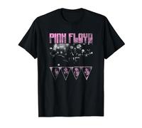 Pink Floyd Pink Four Maglietta, Uomo, Nero, 4XL