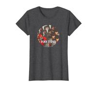 Pink Floyd Piper Maglietta, Donna, Grigio Scuro, 3XL