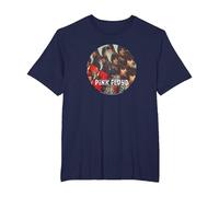 Pink Floyd Piper Maglietta, Uomo Taglie Grandi, Navy, 4X Tall