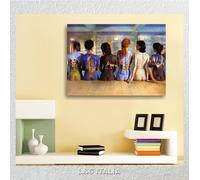 Pink Floyd piscina QUADRO INTELAIATO 70x50 DONNE NUDE PISCINA ROCK QUADRI