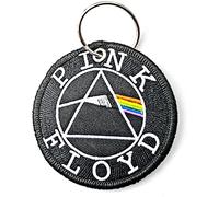 Pink Floyd Portachiavi in plastica con logo circolare, Multicolore, taglia unica