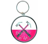 Pink Floyd Portachiavi Keychain The Wall Hammers Band Logo Spinner Ufficiale