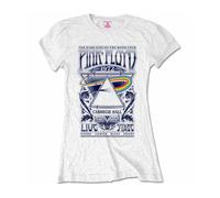 PINK FLOYD Poster Camiseta Bianca Licenza Ufficiale RockOff