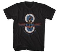 Pink Floyd - Pulse - American Classici - Solido Nero Adulto T-Shirt