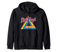Pink Floyd Rainbow Prism Triangolo Roccia psichedelica Felpa con Cappuccio