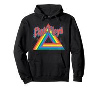 Pink Floyd Rainbow Prism Triangolo Roccia psichedelica Felpa con Cappuccio