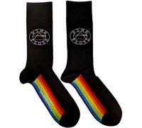 Pink Floyd Calzini Spectrum Sole Band Logo Ufficiale Uomo Nero (Uk Size 7-11) Si