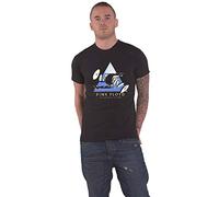 Pink Floyd T Shirt Dark Side of The Moon 50 Years Melting Clocks Ufficiale Size M