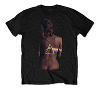 Pink Floyd T Shirt Ebony Band Logo Nuovo Ufficiale Uomo Nero