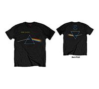Pink Floyd - T-Shirt # L Unisex Black # Dark Side Of The Moon Flipped