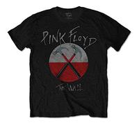 Pink Floyd - T-Shirt # L Unisex Black # The Wall Hammers Logo