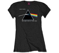 Pink Floyd - T-Shirt # S Ladies Black # Dark Side Of The Moon