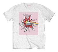 Pink Floyd - T-Shirt # Xl White Unisex # Lichtenstein Prism