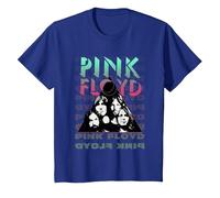 Pink Floyd The Band Maglietta, Bambini, Blu Reale, 12 Anni