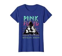 Pink Floyd The Band Maglietta, Donna, Blu Reale, S