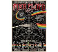 Pink Floyd "The Dark Side of the Moon Tour [1972] New York poster (61 cm x 91,5 cm) + Plus Fabulous protettiva Gift Tube