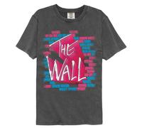 Pink Floyd - The Wall Mattoni - American Classici - Gray Solido Adulto Manica