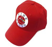 PINK FLOYD Unisex Adult Circle Logo Baseball Cap (One Size) (Red/White)