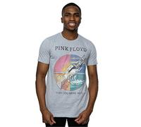 Absolute Cult Maglietta Uomo Pink Floyd Wish You Were Here Heather Grey Medium