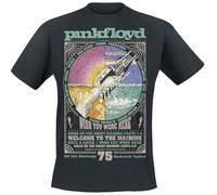Pink Floyd WYWH Tracklist Uomo T-Shirt Nero 100% Cotone Regular