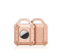 (pink) For Apple AirTag Protective Case TPU Cover Air Tag Tracker Loop Holder Key NEW